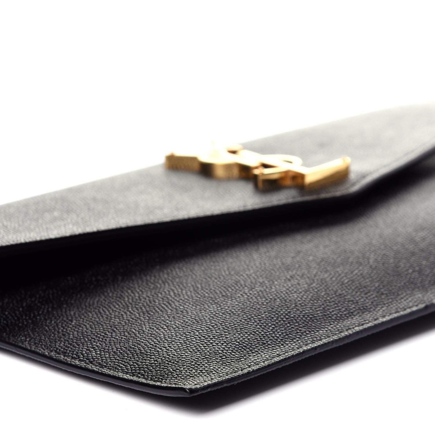 Saint Laurent Grain De Poudre Uptown Pouch Black 16 of 22