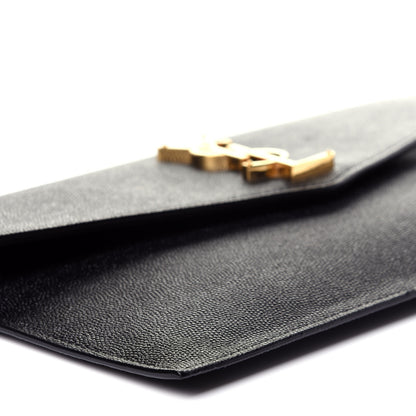 Saint Laurent Grain De Poudre Uptown Pouch Black 16 of 22