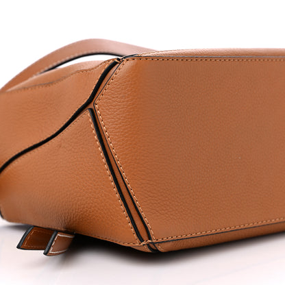 Loewe Grained Calfskin Small Puzzle Bag Tan 7 of 8