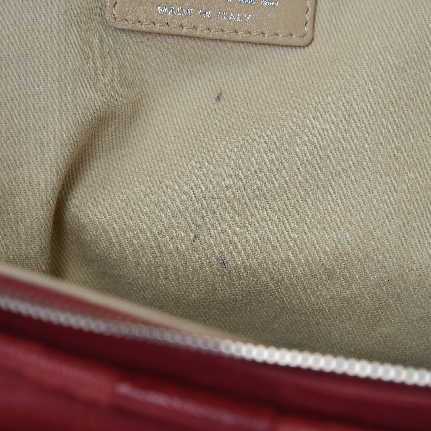Chanel Calfskin Large Traveling Tote Red 10 of 22
