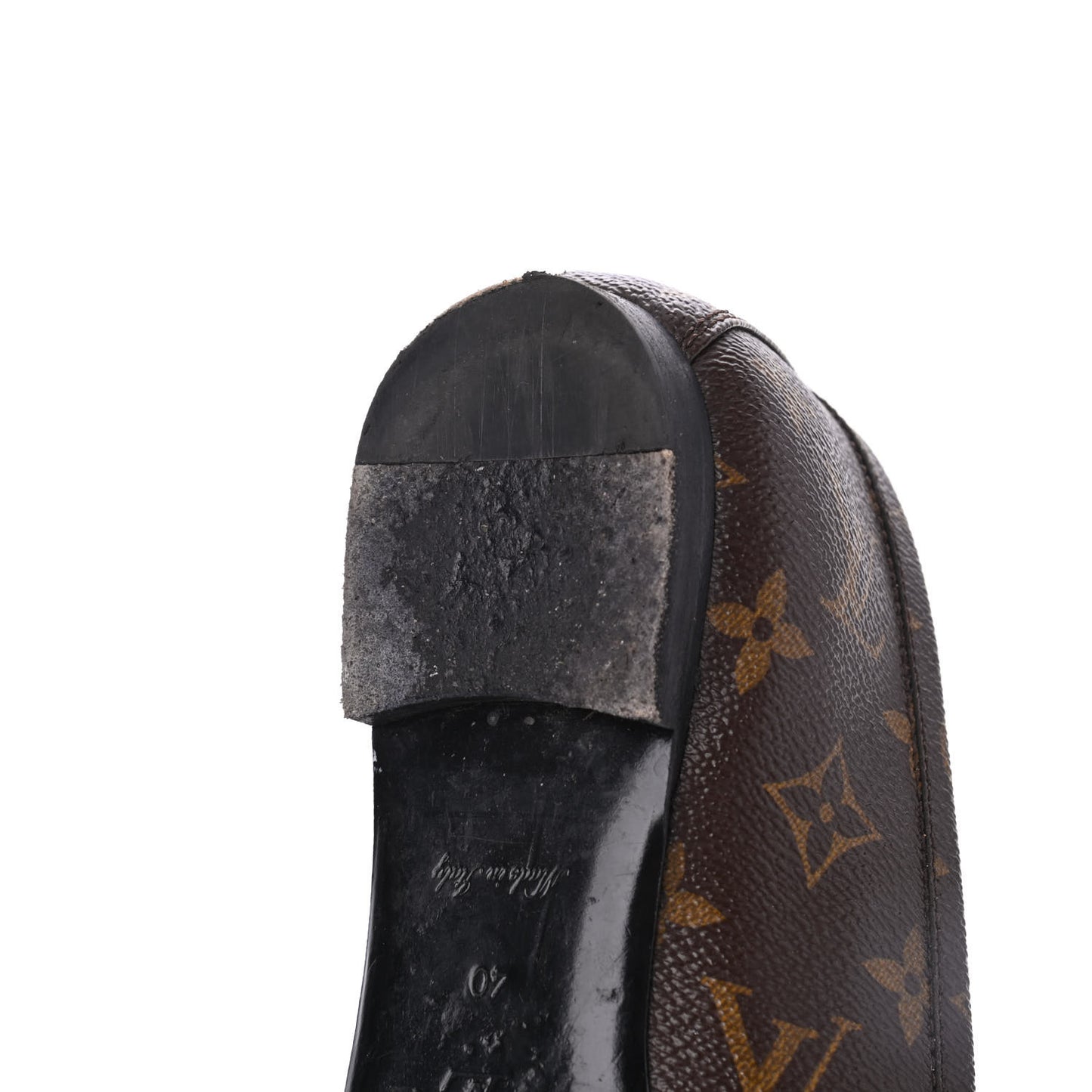 Monogram Upper Case Flat Loafer 40