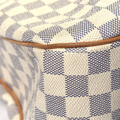 Louis Vuitton Damier Azur Siracusa GM 6 of 9