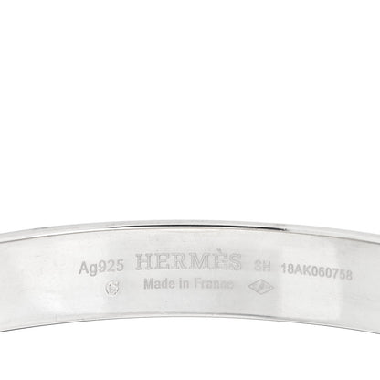 Hermes Sterling Silver PM Collier De Chien Bracelet SH 3 of 3