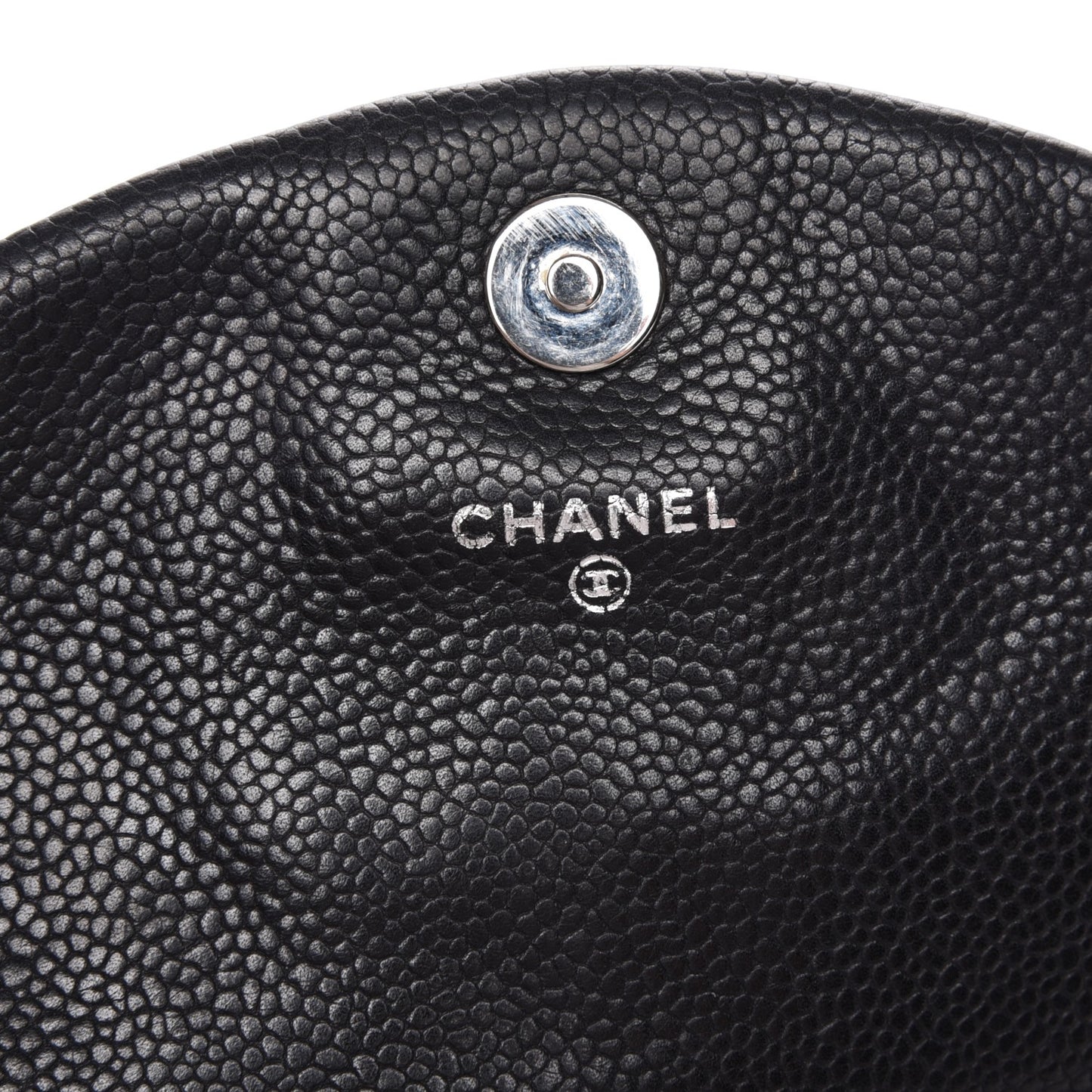 Caviar Half Moon Wallet On Chain WOC Black