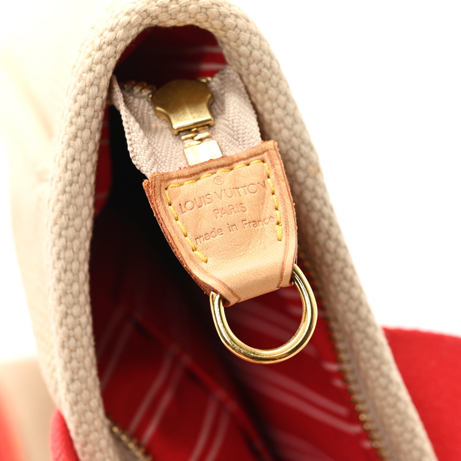 Louis Vuitton Toile Antigua Cabas MM Beige 6 of 10