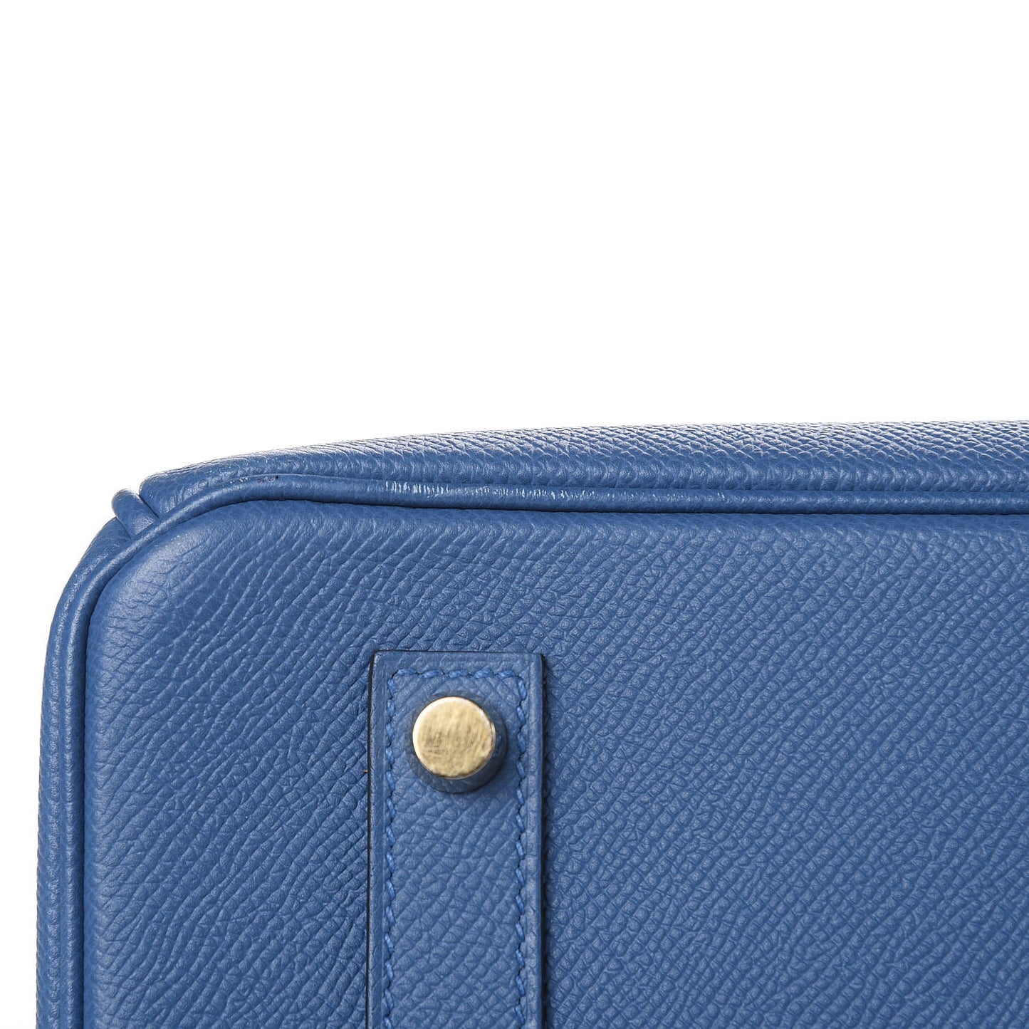 Epsom Birkin 35 Bleu Agate