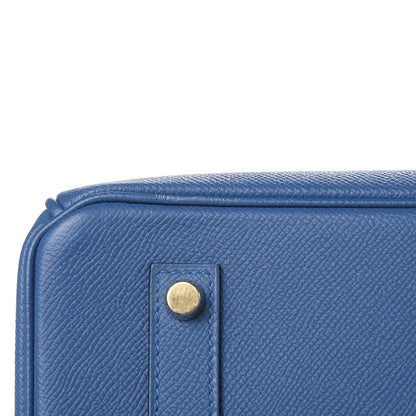 Hermes Epsom Birkin 35 Bleu Agate 31 of 34