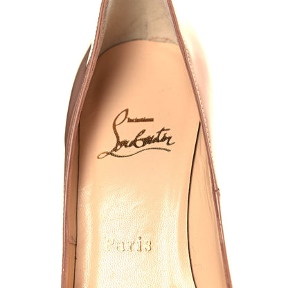 Christian Louboutin Patent New Very Prive 120 Pumps 37 Nude 8 of 10
