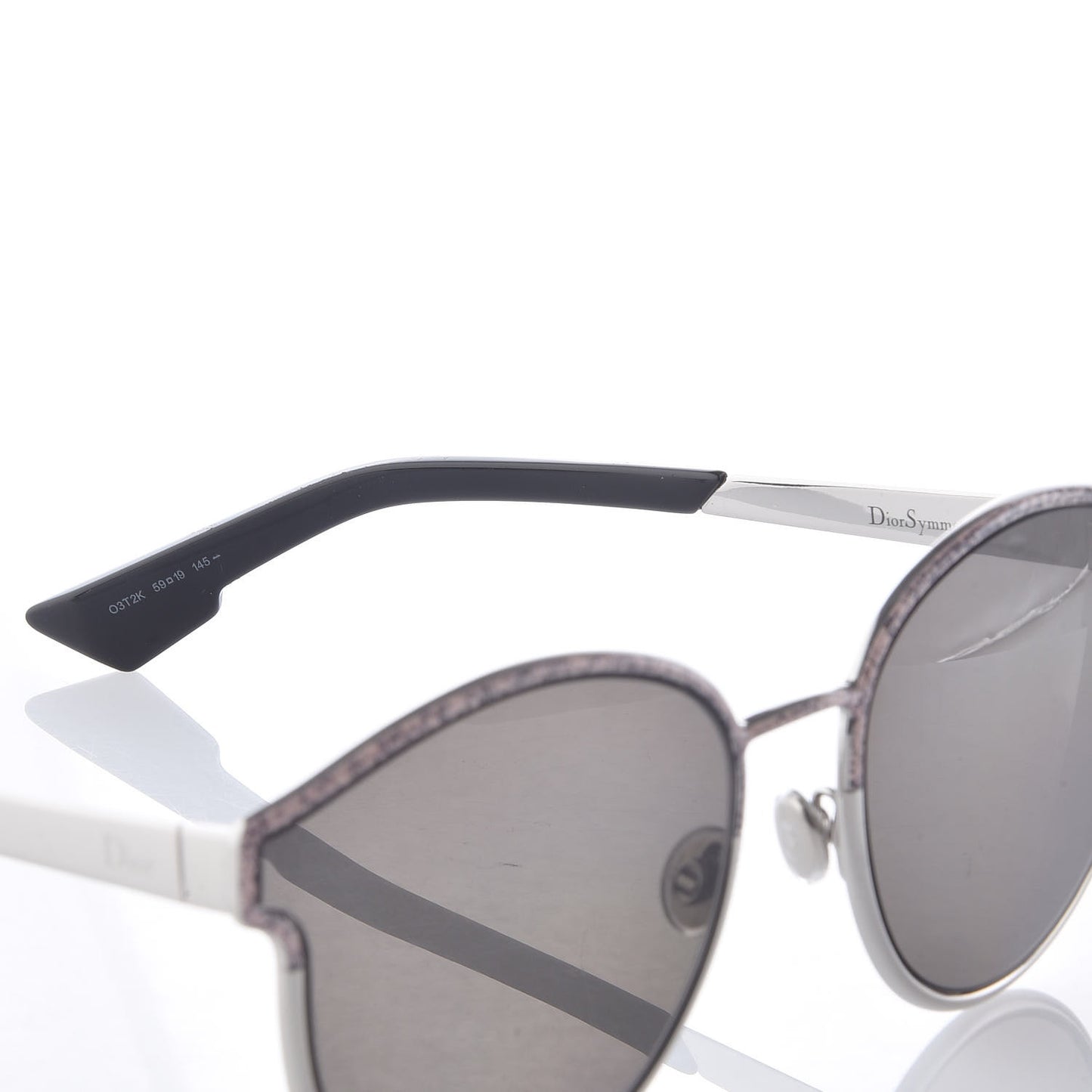 Marble Symmetric Sunglasses Silver