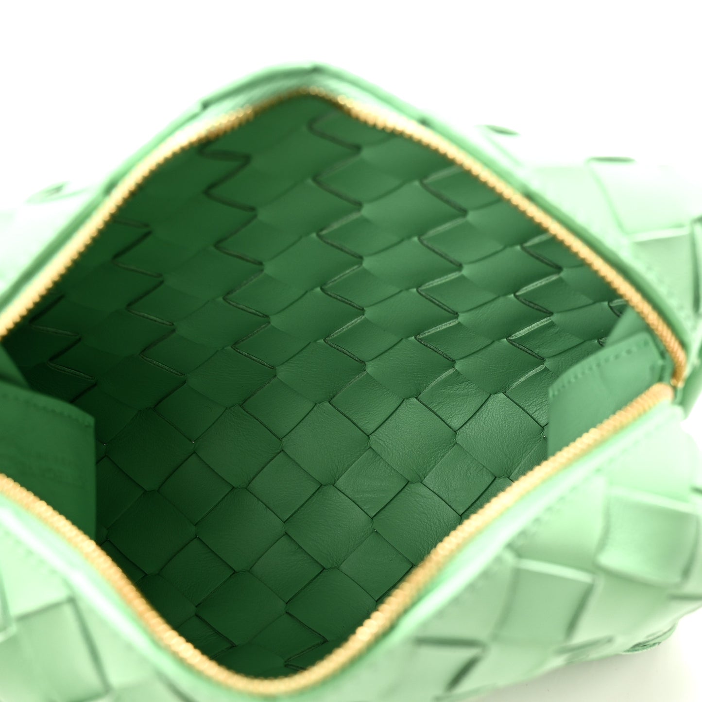 Nappa Intrecciato Mini Loop Camera Bag Siren