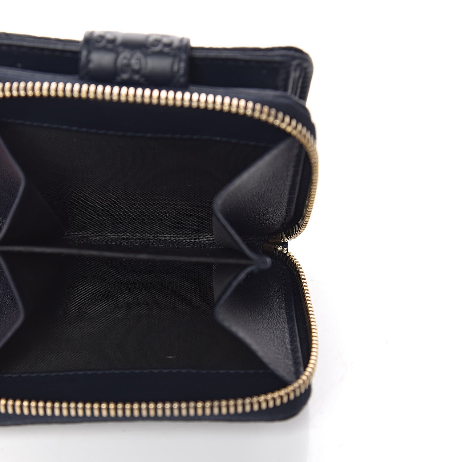 Gucci Microguccissima Compact Wallet Navy 5 of 9