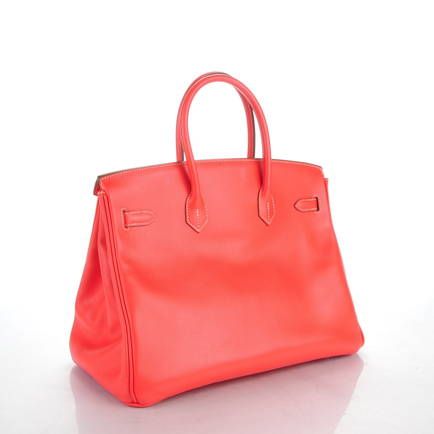 Epsom Birkin 35 Rose Jaipur Gold