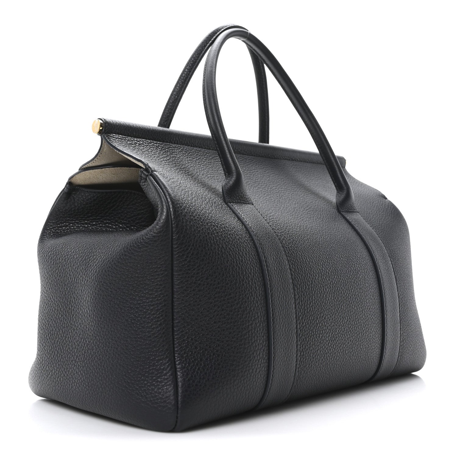 Loro Piana Grained Calfskin L32 Loom Bag Blue Navy 4 of 10