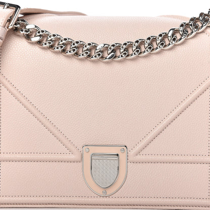 Christian Dior Grained Calfskin Cannage Medium Diorama Flap Bag Rose Poudre 10 of 10