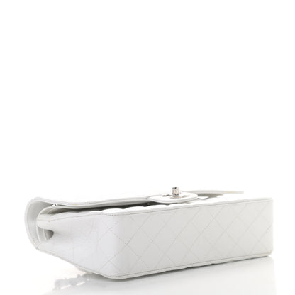 Chanel Caviar Quilted Medium Double Flap White 4 of 13