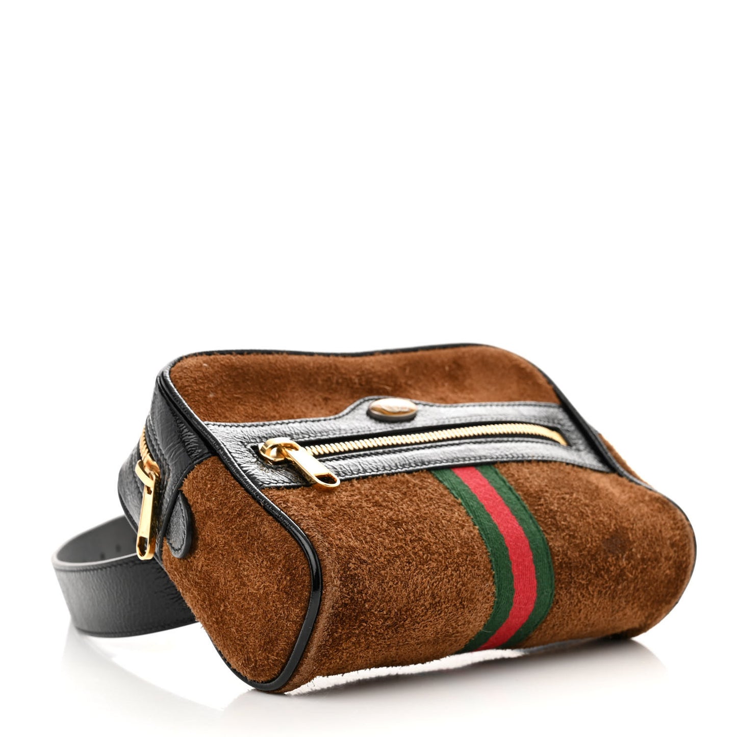 Suede Small Ophidia Belt Bag 85 34 Brown