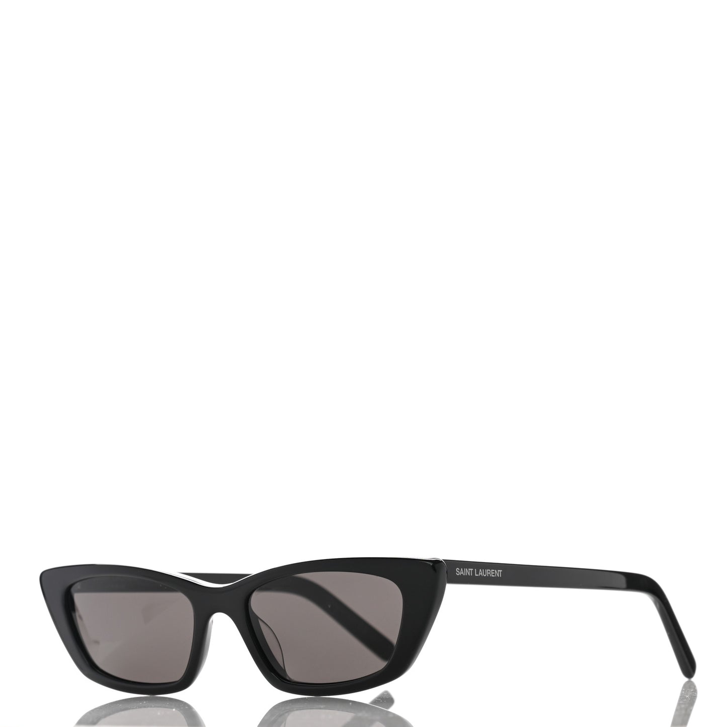 Acetate Cat Eye Sunglasses SL277 Black