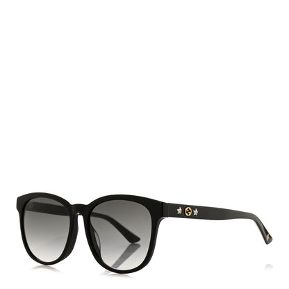 Gucci Round Frame Star Sunglasses GG0232SK Black 1 of 8