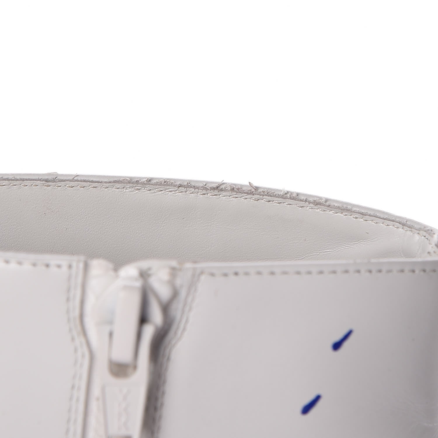 Christian Louboutin Calfskin In Love 100 Booties 38 White 8 of 10