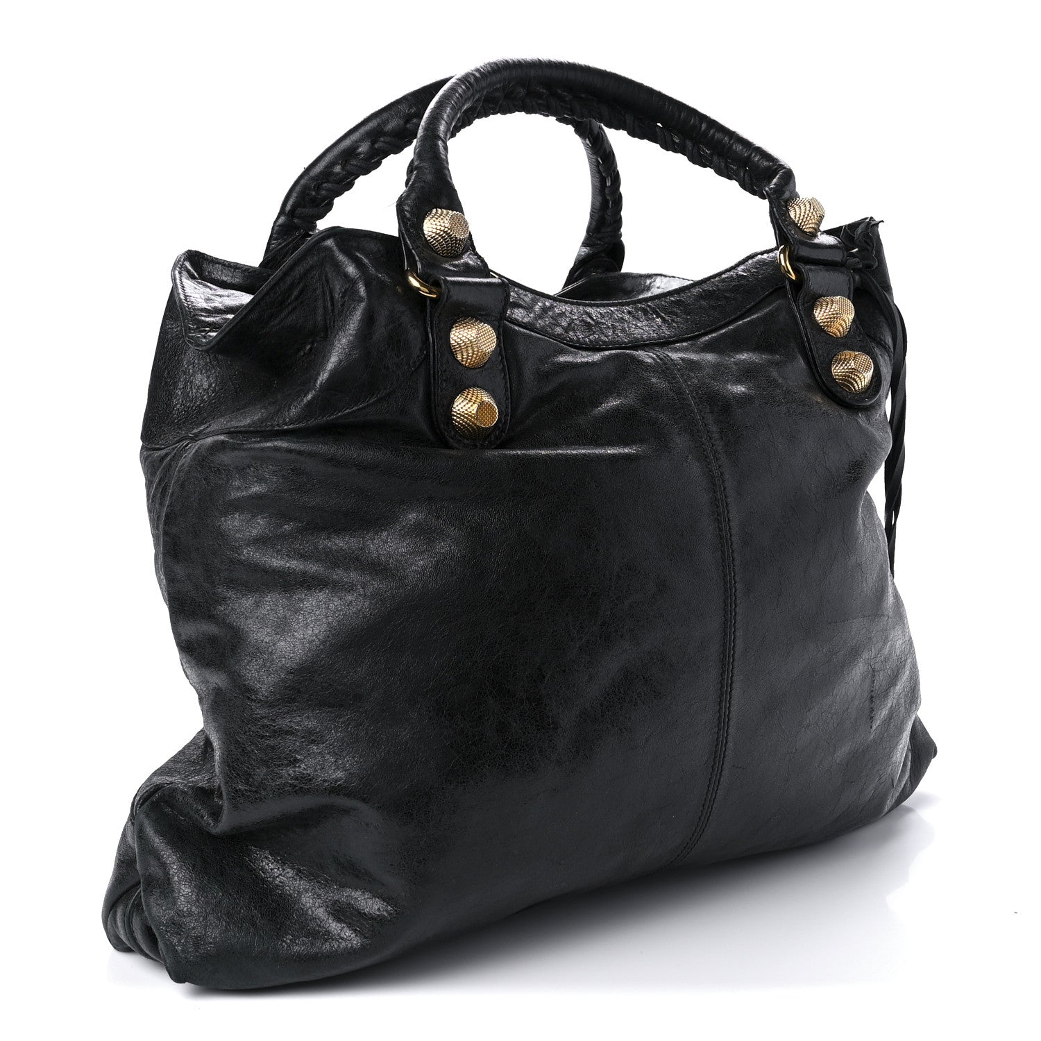 Balenciaga Agneau Giant 21 Gold Hardware Brief Black 2 of 8