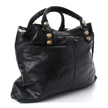 Balenciaga Agneau Giant 21 Gold Hardware Brief Black 2 of 8