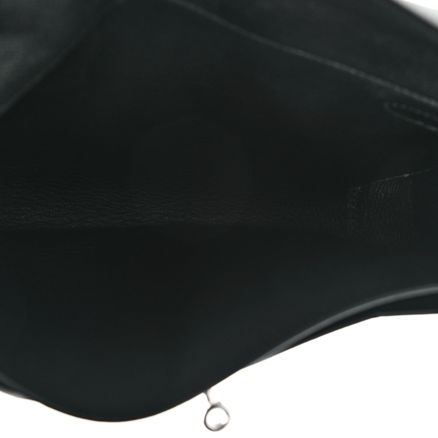 Hermes Epsom Kelly Depeches 25 Pouch Black 5 of 12