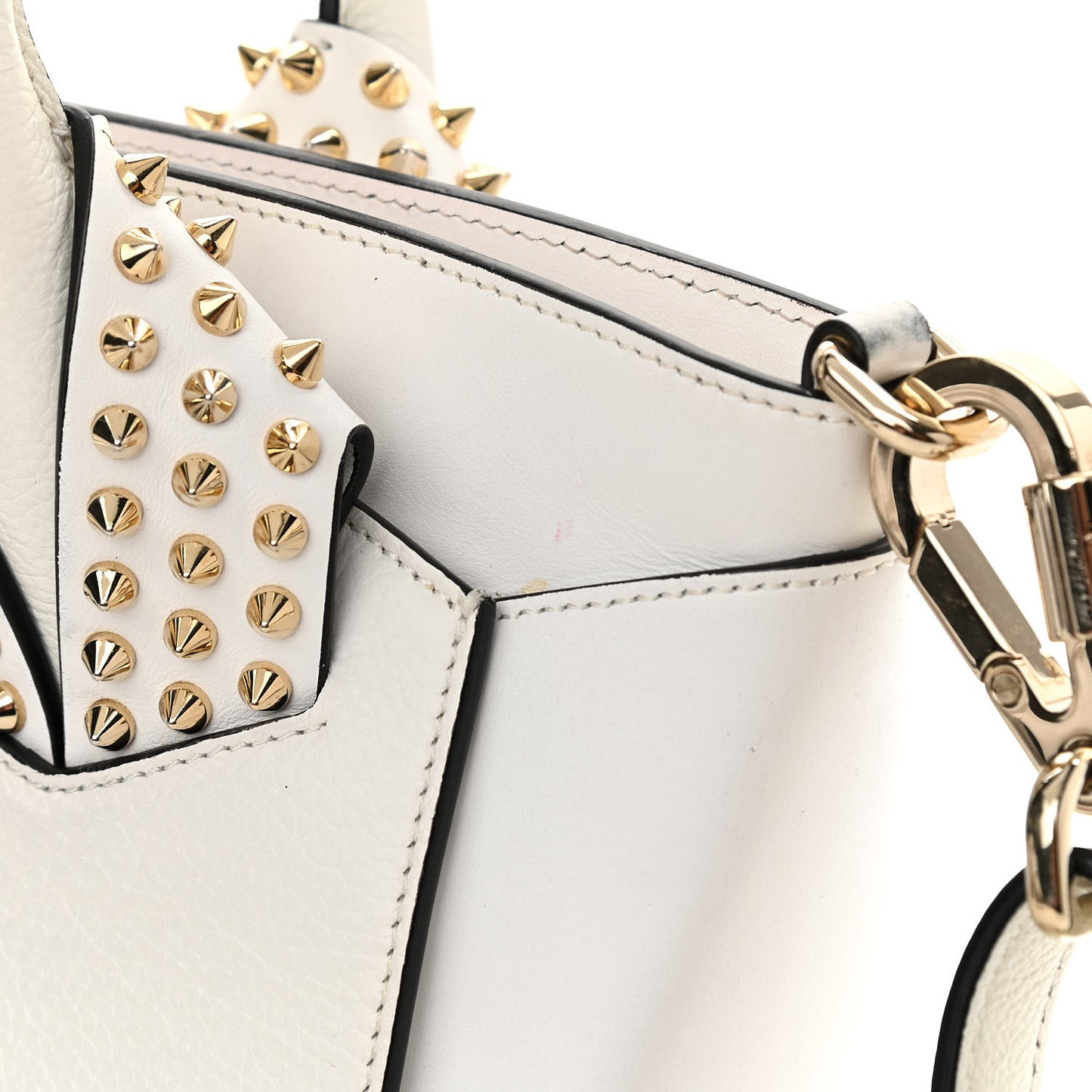 Calfskin Small Eloise Tote White