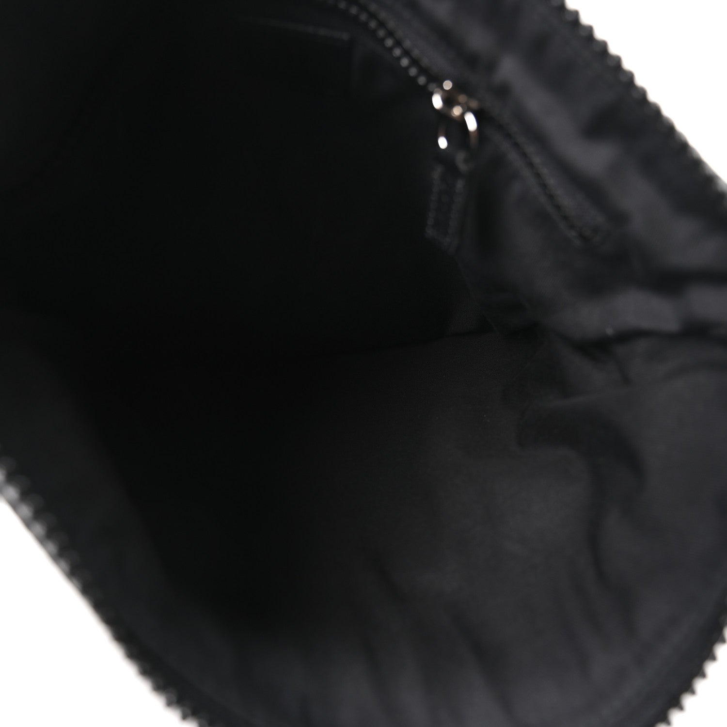 Gucci Nylon Monogram Small Flat Messenger Bag Black 5 of 10