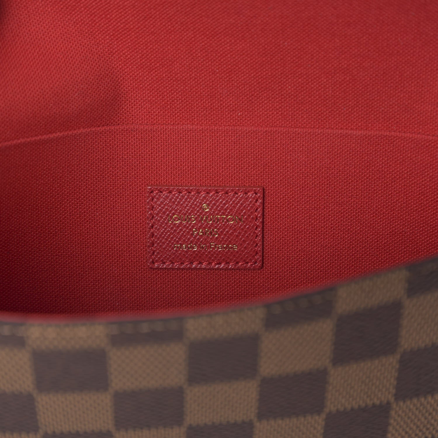 Louis Vuitton Damier Ebene Pochette Felicie Chain Wallet 8 of 14