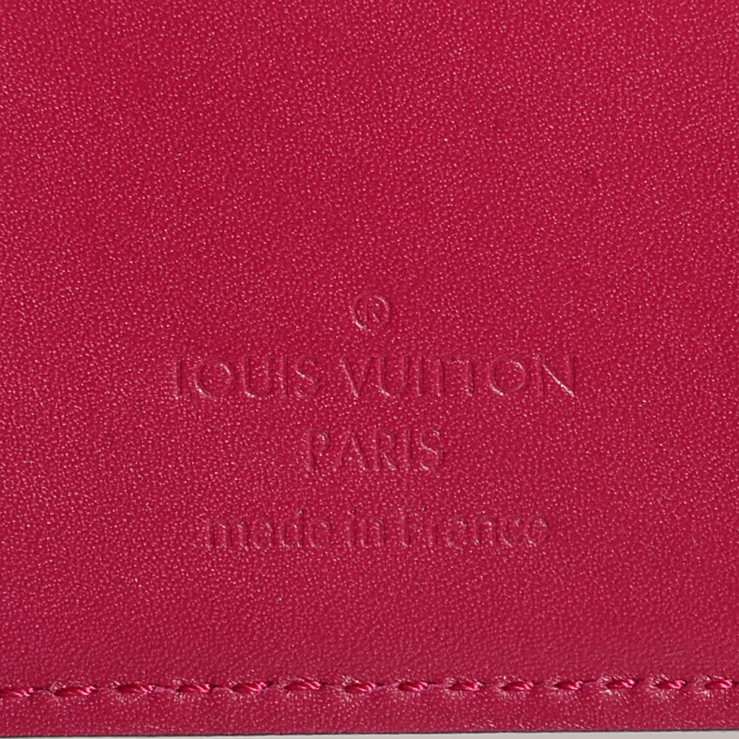 Vernis French Purse Wallet Rose Indien