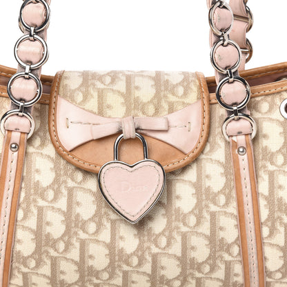 Christian Dior Monogram Romantique Trotter Bag Rose 10 of 11