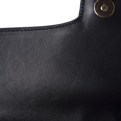 Gucci Vitello Palmellato Lux Small Arli Flap Shoulder Bag Black 10 of 11