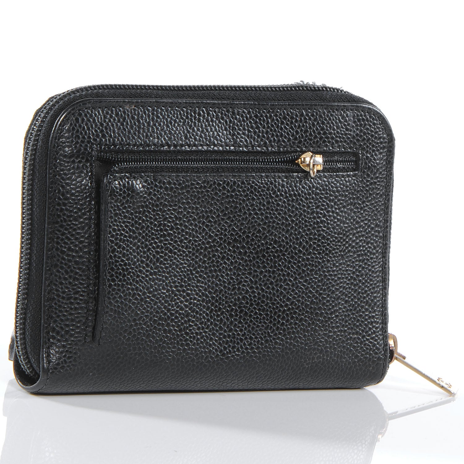 Chanel Caviar Passport Wallet Black 3 of 10