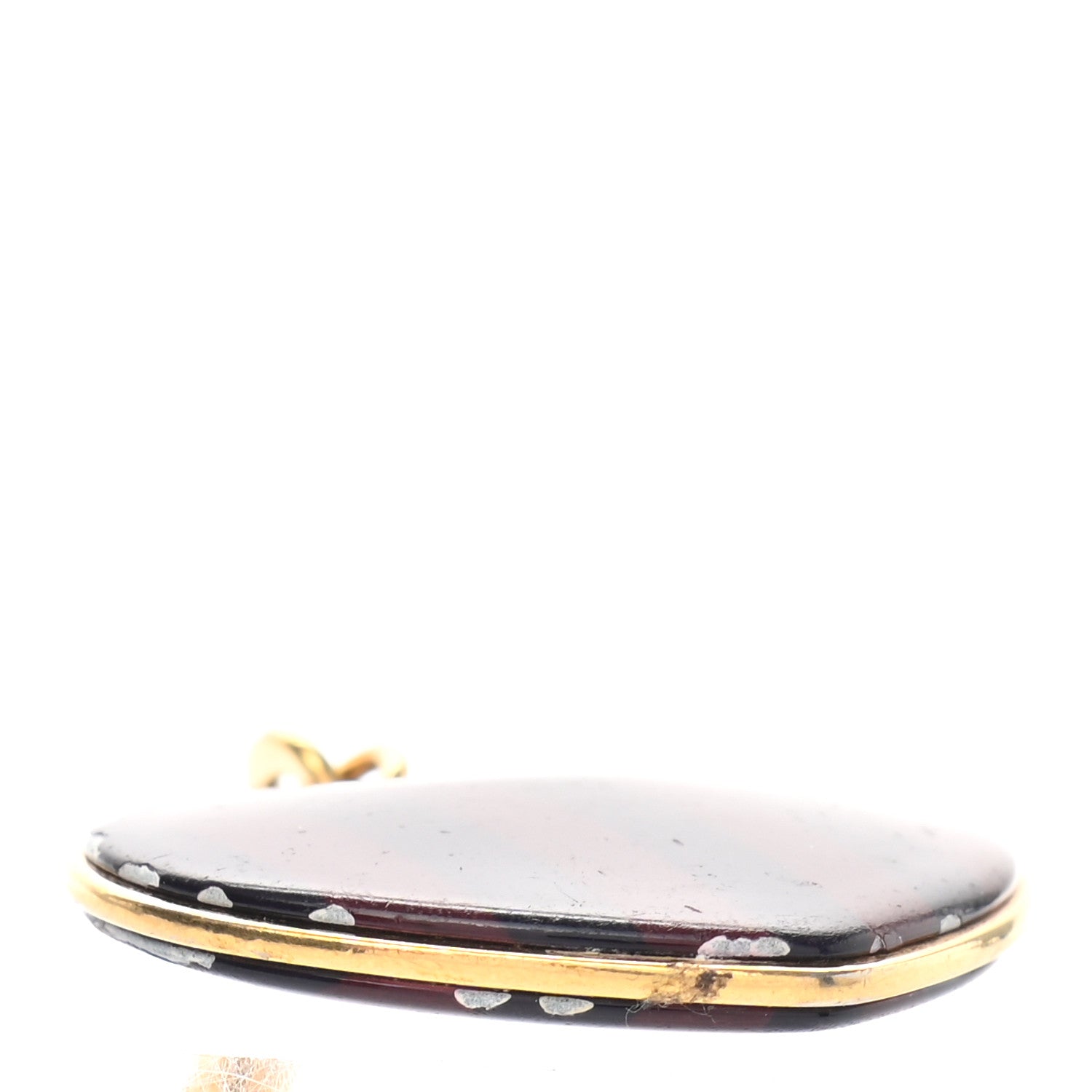 Louis Vuitton Rayures Coeur Bag Charm Key Holder Amarante 4 of 4
