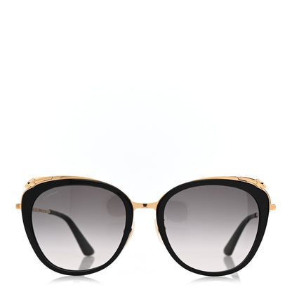 Cartier Panthere De Cartier Sunglasses CT0150SA Black Gold Black Gold 2 of 8