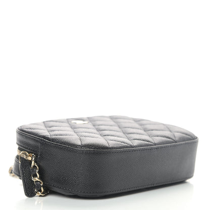 Chanel Caviar Quilted Vanity With Chain Black 4 of 12