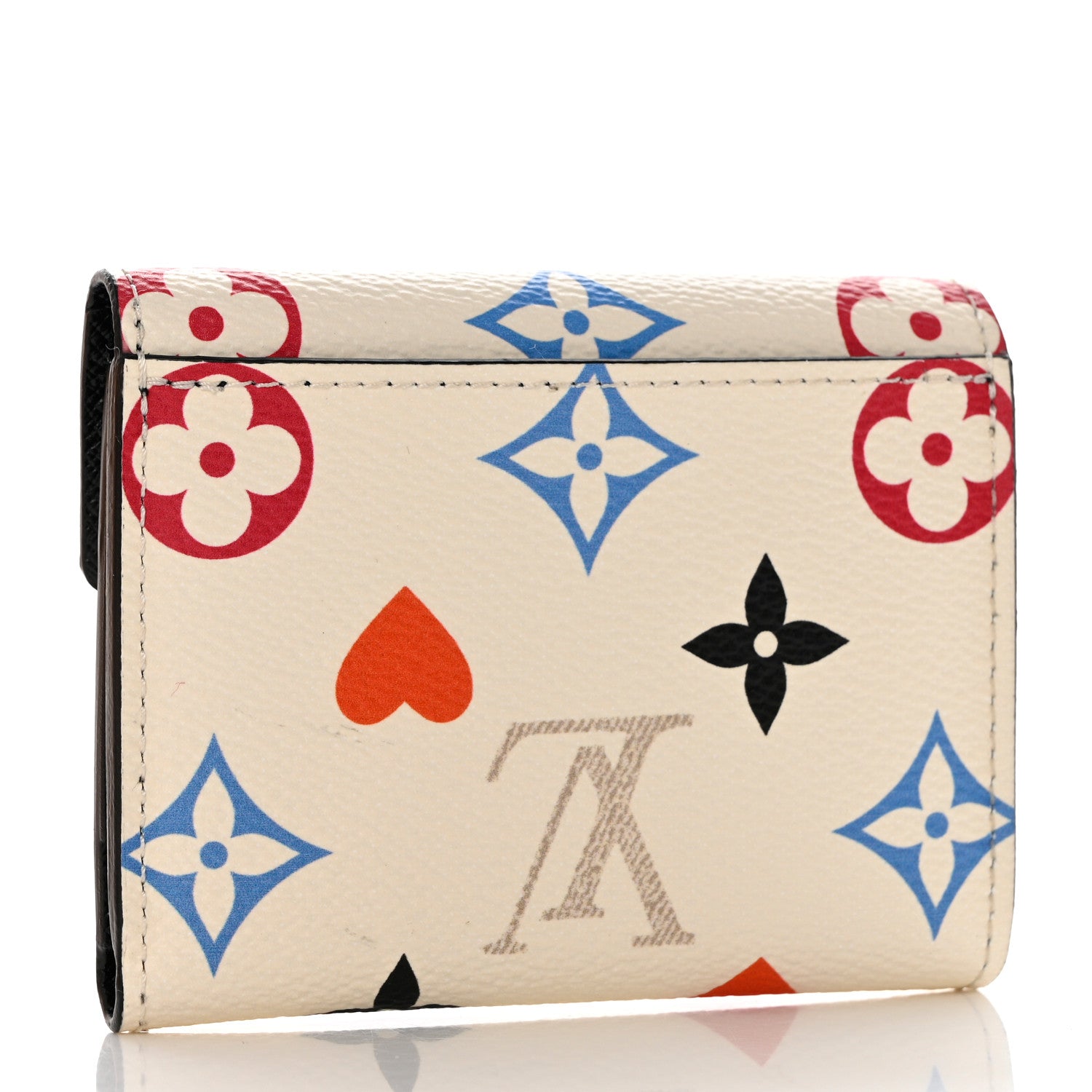 Louis Vuitton Game On Monogram Zoe Wallet White 3 of 8
