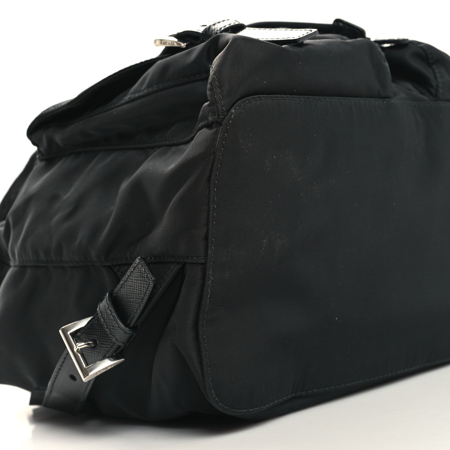 Prada Re-Nylon Saffiano Medium Backpack Black 10 of 11