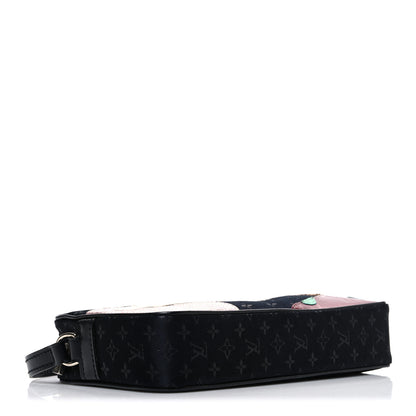 Louis Vuitton Satin Mini Monogram Conte De Fees Pochette Black 4 of 10