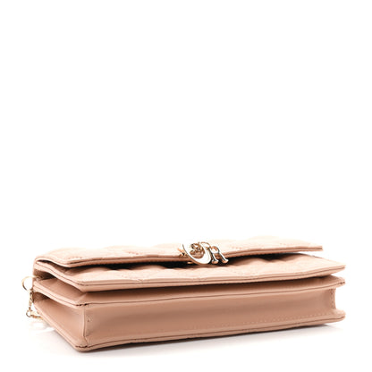 Christian Dior Lambskin Chain Lady My Dior Mini Chain Pouch Rose De Vents 4 of 10