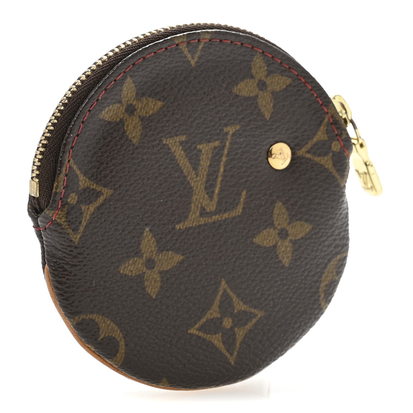 Monogram Cerises Round Coin Purse