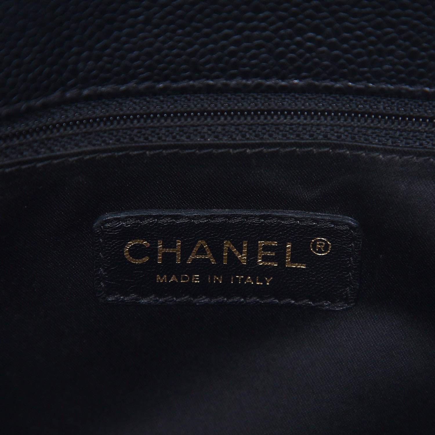 Chanel Caviar Quilted Grand Shopping Tote GST Black 6 of 7