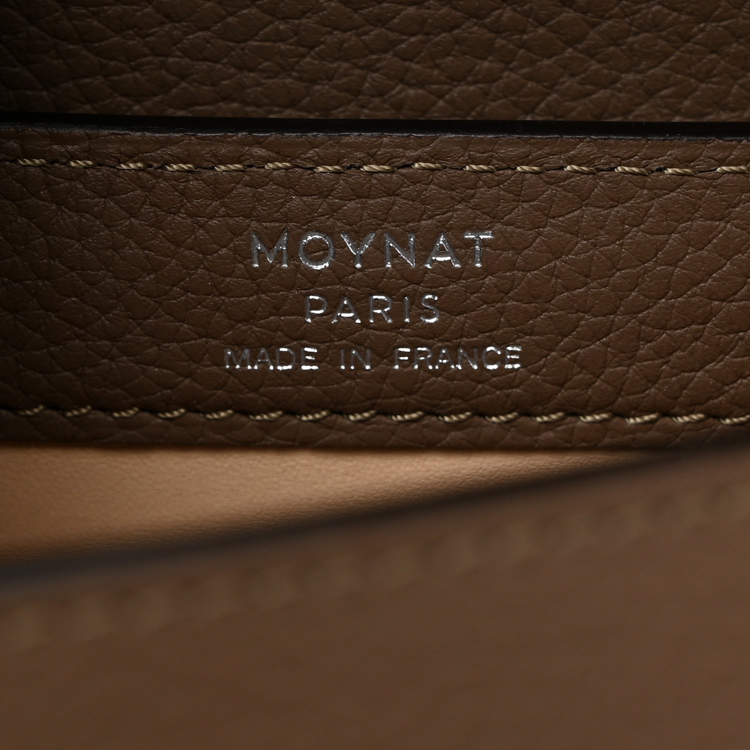 Moynat Taurillon Blush Rejane BB Tourterelle 6 of 9