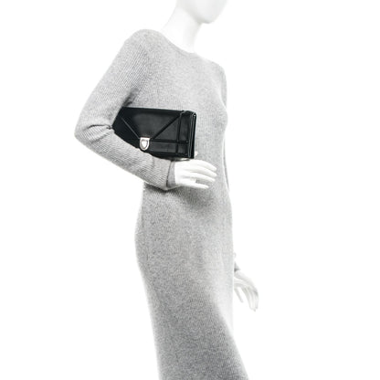 Christian Dior Lambskin Diorama Pochette Black 2 of 6