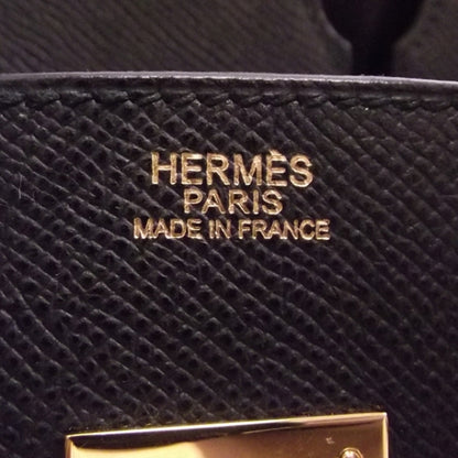 Hermes Swift Leather BIRKIN 30 Black 9 of 13