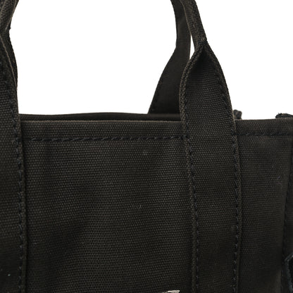Marc Jacobs Cotton Canvas Mini The Traveler Tote Bag Brown 11 of 11