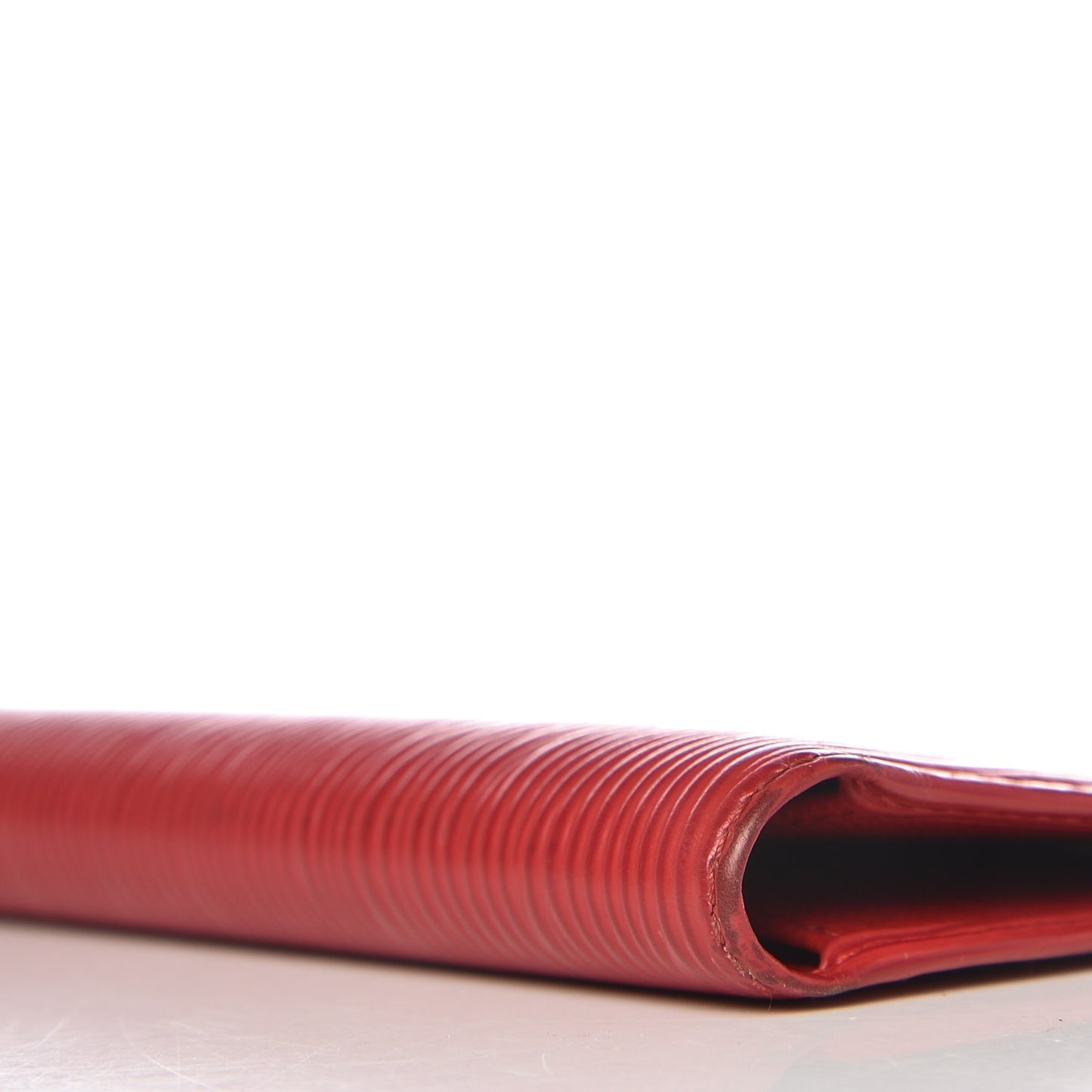 Epi Checkbook Cover Rouge