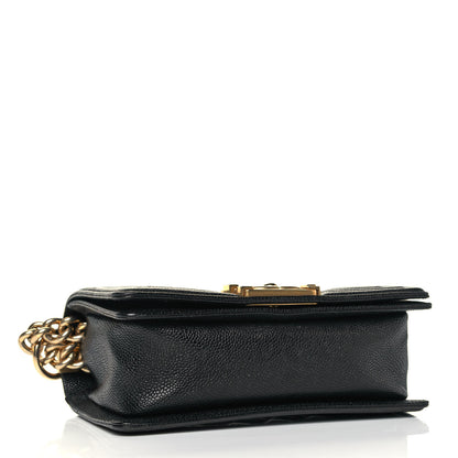 Chanel Caviar Quilted Small Boy Flap Black 4 of 11