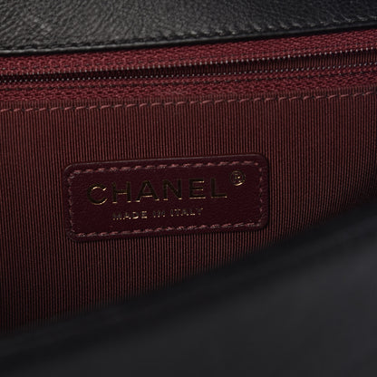 Chanel Goat Hair New Medium Boy Flap Black 6 of 15