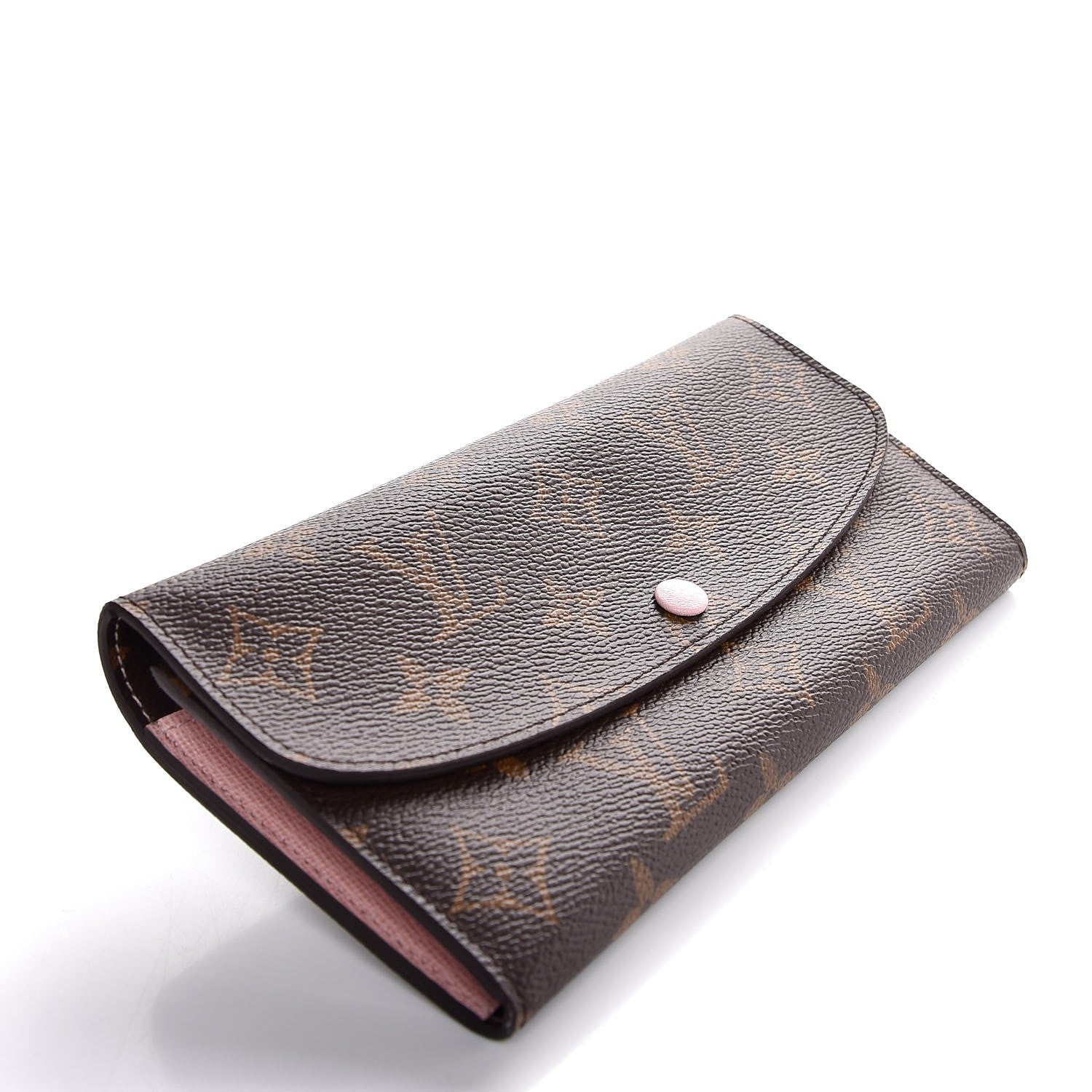 Louis Vuitton Monogram Emilie Wallet Rose Ballerine 4 of 7